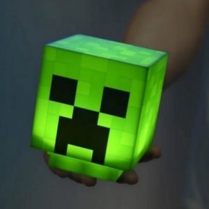 Lampka Nocna 3D MINECRAFT – CREEPER